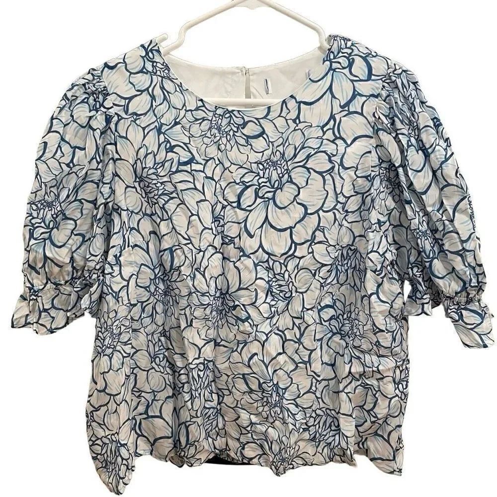 Cartolina Nantucket Top Womens No Sz CONNIE ANNE TOP CUPRO COMPORTA PRINT